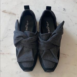 J Slides Kim Bow Sneakers